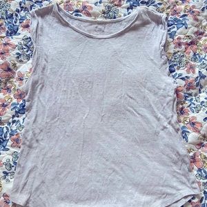 Sheer sleeveless top!